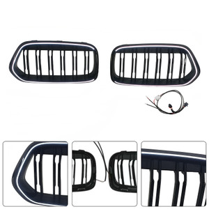 2018-2023 BMW X2 Series F39 Front Bumper Grille Blakc Generic