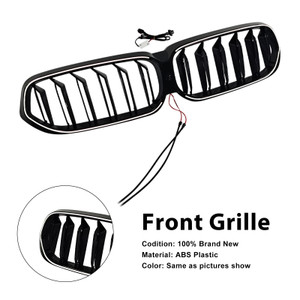 2020-2025 BMW 6 Series G32 Double Slat Black Front Kidney Grille Generic