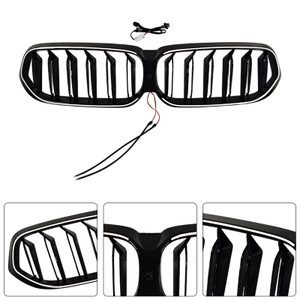 2020-2025 BMW 6 Series G32 Double Slat Black Front Kidney Grille Generic
