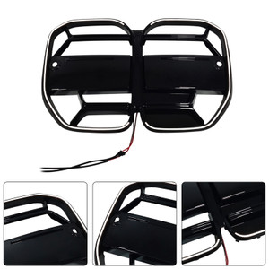 2020-2025 BMW 4 Series G22 G23 G82 CS-Style Front Bumper Grille Generic