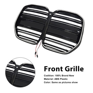 2020-2025 BMW 4 Series G22 G23 G82 CS-Style Front Bumper Grille Without ACC Generic