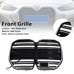 2020-2025 BMW 4 Series G22 G23 G82 M4-Style Front Bumper Grille With ACC Generic
