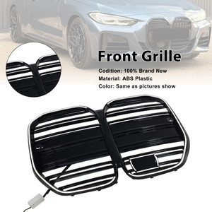 2020-2025 BMW 4 Series G22 G23 G82 M4-Style Front Bumper Grille With ACC Generic