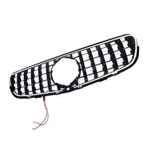 2015-2019 Mercedes-Benz GLC-Class W253 X253 GLC300 GLC350 GT-Style Front Bumper Grille With Camera Hole Generic