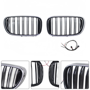 2015-2019 BMW 7 Series G11 Front Kidney Grille Gloss Black Generic
