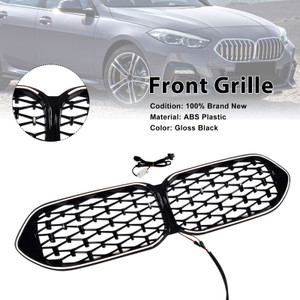 2020-2023 BMW 2 Series Gran Coupe F44 Front Grille Gloss Black Generic