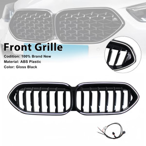2020-2023 BMW 2 Series Gran Coupe F44 Front Bumper Grille Gloss Black Generic