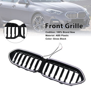 2020-2023 BMW 2 Series Gran Coupe F44 Front Bumper Grille Gloss Black Generic