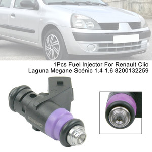 1Pcs Fuel Injector For Renault Clio Laguna Megane Scénic 1.4 1.6 8200132259