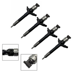 Mitsubishi L200 2.5 4D56 Triton 4Pcs Fuel Injector 1465A297 095000-7490 Generic