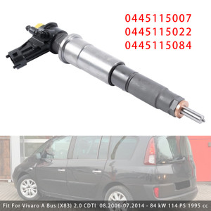 1Pcs Fuel Injector For Renault Trafic Laguna Opel Vivaro 2.0 CDTI 0445115007