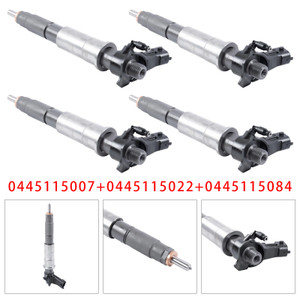 4Pcs Fuel Injector For Renault Trafic Laguna Opel Vivaro 2.0 CDTI 0445115007