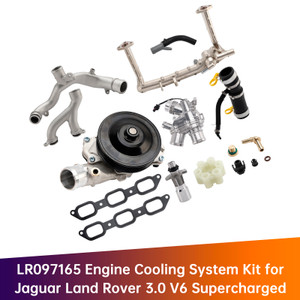 Jaguar Land Rover 3.0 V6 Supercharged Engine Cooling System Kit LR097165 Generic