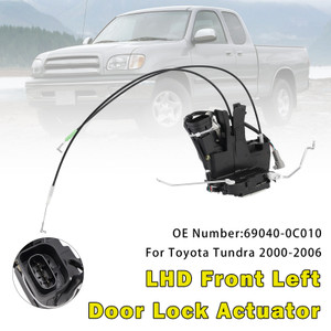 2000-2006 Toyota Tundra Front Left Driver Side Door Lock Actuator Assembly 69040-0C010 Generic