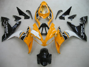 Fairings Yamaha YZF-R1 Yellow Black Motul Racing (2004-2006)