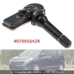 1X TPMS Tire Pressure Sensor For Renault Dacia Smart Opel Benz Citan 407005642R