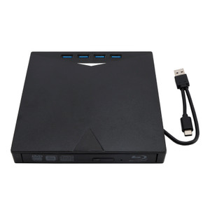 7 IN 1 BD Burner External Drive 4K Blue Ray Burner BD-RW BD DVD RW Disc Writer