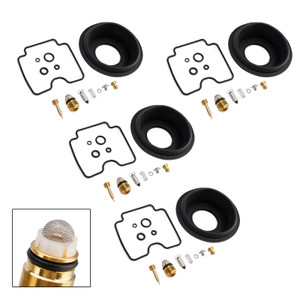 2001-2005 Yamaha FAZER FZ-1 FZS1000 4 set Carburetor Rebuild Repair Kit Generic