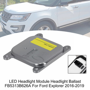 2016-2019 Ford Explorer LED Headlight Module Headlight Ballast FB5313B626A Generic