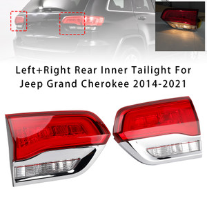 2014-2021 Jeep Grand Cherokee Left+Right Rear Inner Tailight Generic