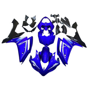 2007-2008 Yamaha YZF-R1 Blue Black R1 Racing Amotopart Fairings Customs Fairing