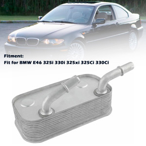 Engine Oil Cooler 17227505826 for BMW E46 325i 330i 325xi 325Ci 330Ci Generic