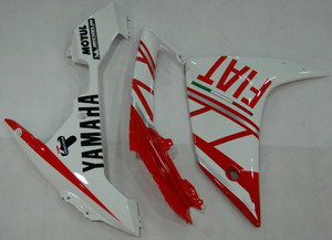 Fairings Yamaha YZF-R1 Red White FIAT R1 Racing (2007-2008)