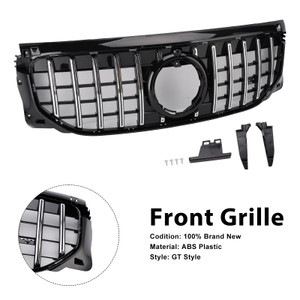 2024+ Mercedes Benz GLB-Class X247 GLB200 GLB250 Chrome+Black Front Bumper Grille Generic