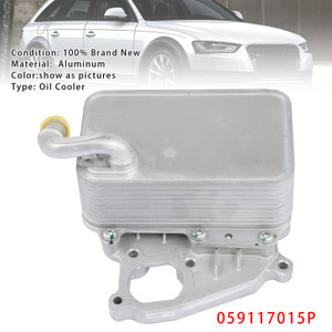 Audi A4 A5 A6 A7 A8 Q5 Q7 Engine Oil Cooler 059117015P Generic