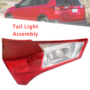 2013-2015 Toyota RAV4 Left Rear Inner Halogen Tail Light Assembly 815900R010 TO2802126 Generic
