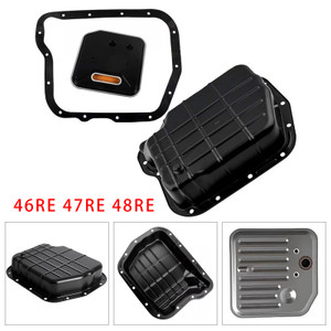 1998-2003 Dakota Durango 46RE 47RE 48RE Transmission Oil Pan Kit with Gasket Filter Generic