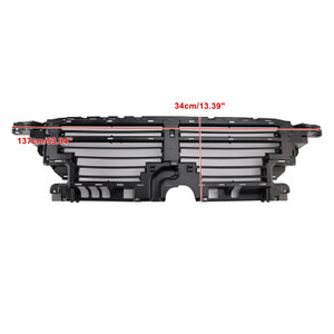 2021-2023 Ford Bronco 2.3L 2.7L Air Collecting Hood Grille Shutter P2DZ16138A Generic
