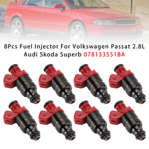 1994-2003 AUDI A8 D2 8Pcs Fuel Injector 078133551BA 852-12177 Generic