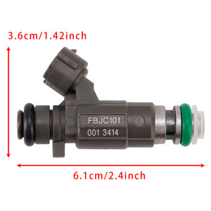 2002-2004 Infiniti I35 3,5 L V6 6Pcs Fuel Injector 16600-AE060 Generic