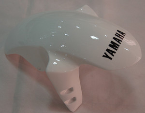 Fairings Yamaha YZF-R1 White & Dark Red Flame R1 Racing (2007-2008)
