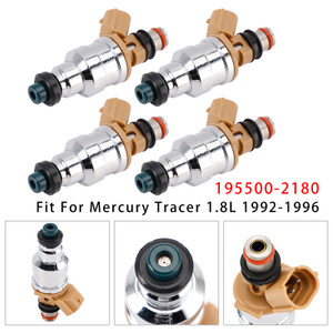 1990-1997 Mazda 323 Miata Protege 1.8L 4Pcs Fuel Injector 195500-2180 Generic