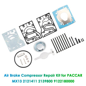 Air Brake Compressor Repair Kit for PACCAR MX13 2121411 2139800 9122180000