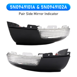 2007-2015 VW Tiguan 5N Pair Side Mirror Indicator 5N0949102A Generic