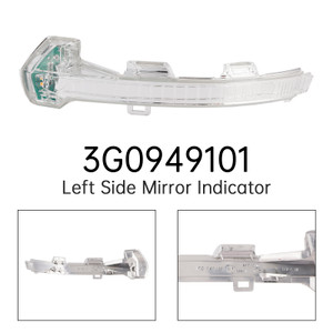2018-2019 VW Passat Alltrack B8 3G5 Left Side Mirror Indicator Light Lamp Generic
