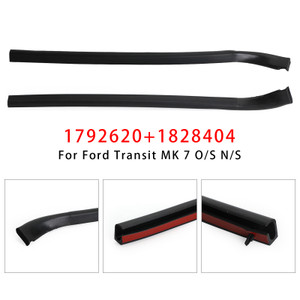 2PCS Front Door Weatherstrip Seal 1792620+1828404 For Ford Transit MK 7 O/S  N/S