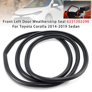 2014-2019 Toyota Corolla Front Left Door Weatherstrip Seal 6231202290 Generic