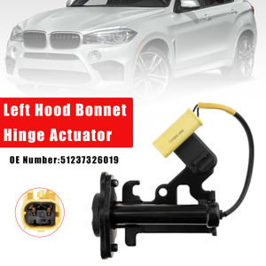 2014-2019 BMW X5 F15 X6 F16 Left Hood Bonnet Hinge Actuator 51237326019 Generic