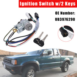 1986-1993 Mazda Pickup B2000 B2200 B2600 Ignition Switch w/2 Keys UB3976290 Generic