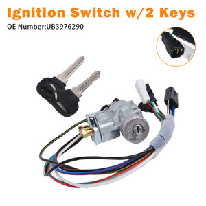 1986-1993 Mazda Pickup B2000 B2200 B2600 Ignition Switch w/2 Keys UB3976290 Generic