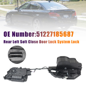 Rear Left Soft Close Door Lock 51227185687 For BMW 5 F10 F11 7 Series F01 F02
