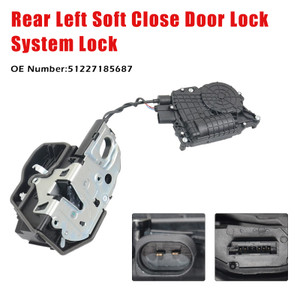 Rear Left Soft Close Door Lock 51227185687 For BMW 5 F10 F11 7 Series F01 F02