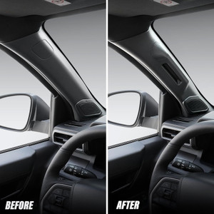 2024-2026 Toyota Tacoma Gen 4th Driver Side A-Pillar Grab Handle Black Generic