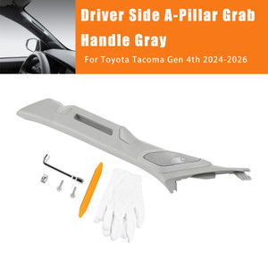 2024-2026 Toyota Tacoma Gen 4th Driver Side A-Pillar Grab Handle Gray Generic