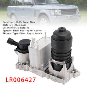 2004-2013 Range Rover 3.6 TDV8 Engine Oil Filter Housing Oil Cooler LR006427 Generic