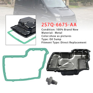 Oil Sump Pan + Plug +Gasket 2S7Q-6675-AA For Ford Transit MK6 MK7 MK8 2.0 2.2 FWD